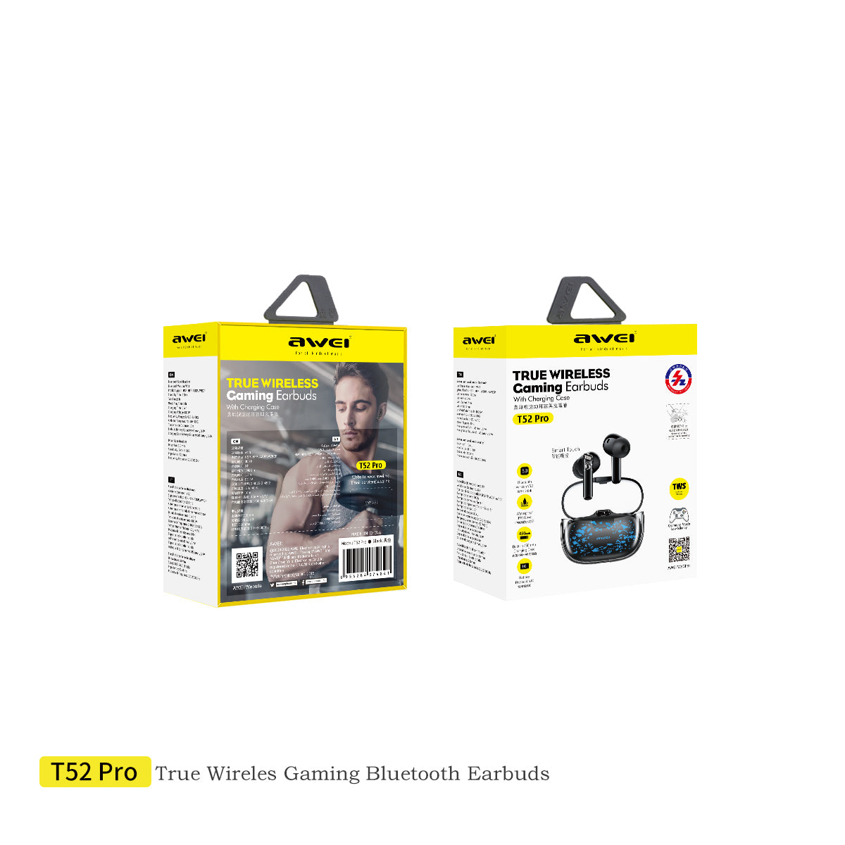 AWEI T52pro Bluetooth 5.3 Wireless Earbuds