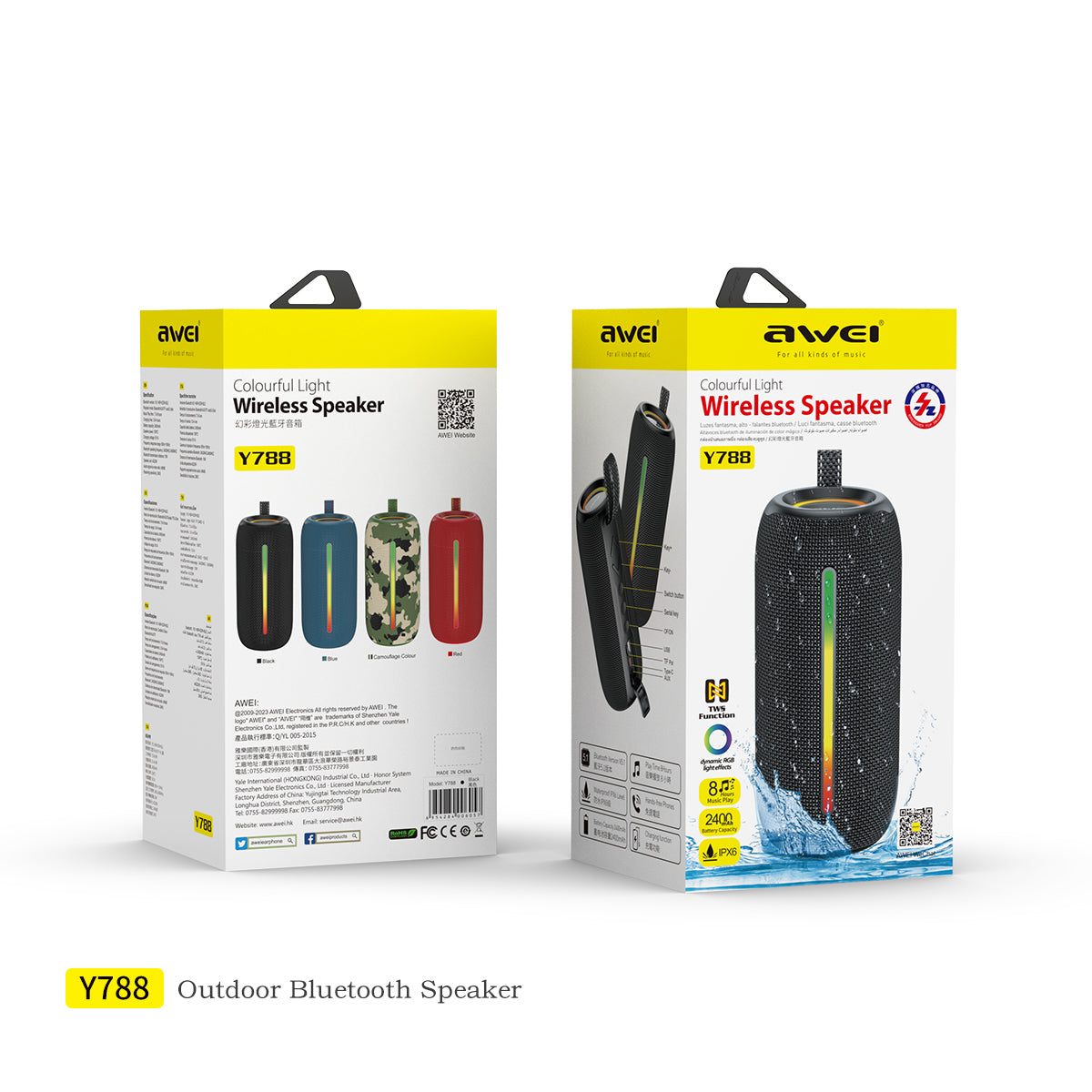 Altoparlante Bluetooth wireless Awei Y788