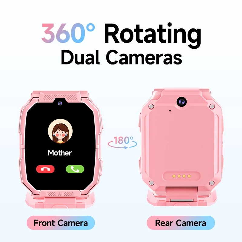 Awei H66 Kids Watch GPS Tracker Dual Camera