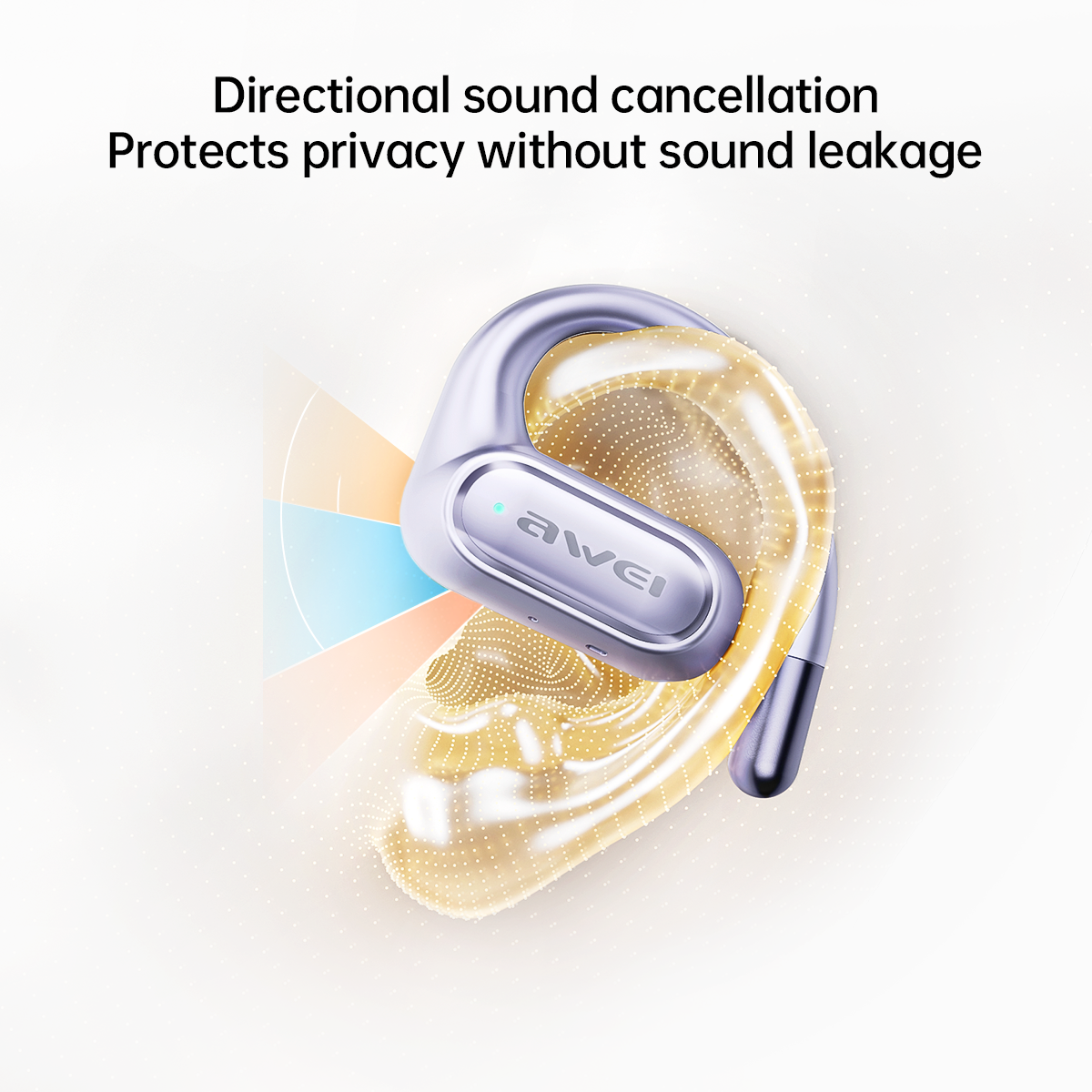 Auricolari sportivi a conduzione aerea AWEI T93 AI OWS