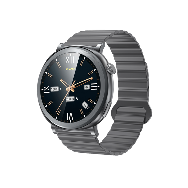 AWEI Series 18 Watch (AMOLED Display,Health Tracking,Professional Waterproof)