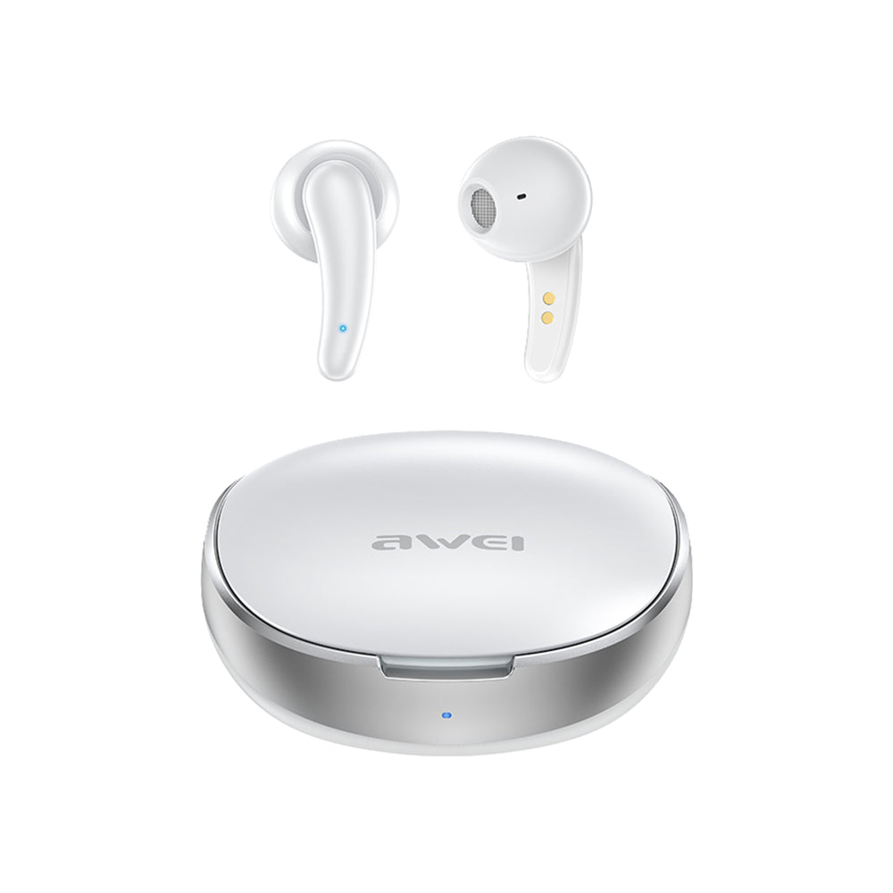 AWEI T75 Wireless Earbuds (Half-In-Ear, 13mm Dynamics, 30H Playtime)