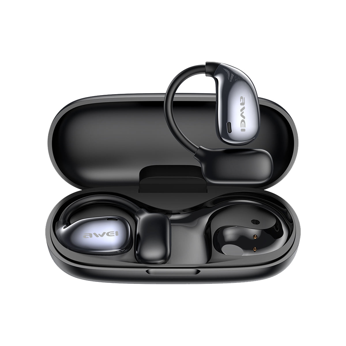 AWEI T98 OWS Earbuds (Open-Ear, Ear-Hook, IPX6, Heavy Bass)