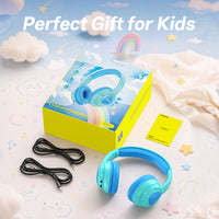 Awei AT51 Kids Wireless Headset (Active Noise Cancellation,dual-mode versatility,Safe,Comfy)