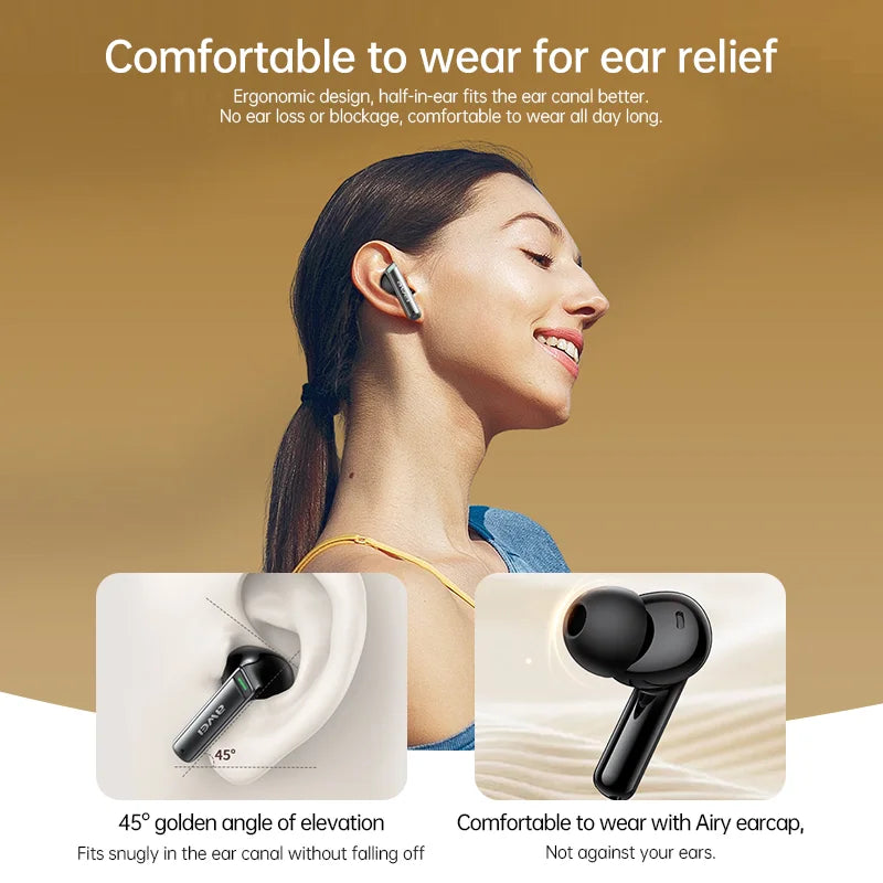 AWEI T88 ANC Headphones (TWS,Low Latency,ENC Dual Noise Cancellation)