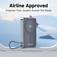 Awei Qi2 35W 10000mAh MagX Magnetic Power Bank thumbnail